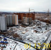 Ход строительства дома 11 в Микрорайон Нанжуль-Солнечный -