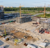 Ход строительства дома № 10 (ГП-2) в ЖК Окинава -