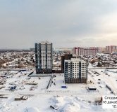 Ход строительства дома 1 в ЖК Сподвижники -