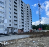 Ход строительства дома 7.1 в ЖК По ул. Профессора Благих -