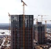 Ход строительства дома 1 в ЖК Батталовский -