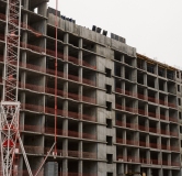 Ход строительства дома № 29б, секция 1-4 в ЖК Заря -