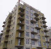 Ход строительства дома Корпус 2, 1 этап в ЖК Соседи -