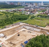 Ход строительства дома 25, корпус 1 в ЖК Хито -