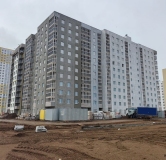 Ход строительства дома литер 13 в ЖК Novaland -