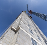 Ход строительства дома 145 в ЖК Динамика -