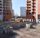Ход строительства дома 1-7 в ЖК Южные кварталы -
