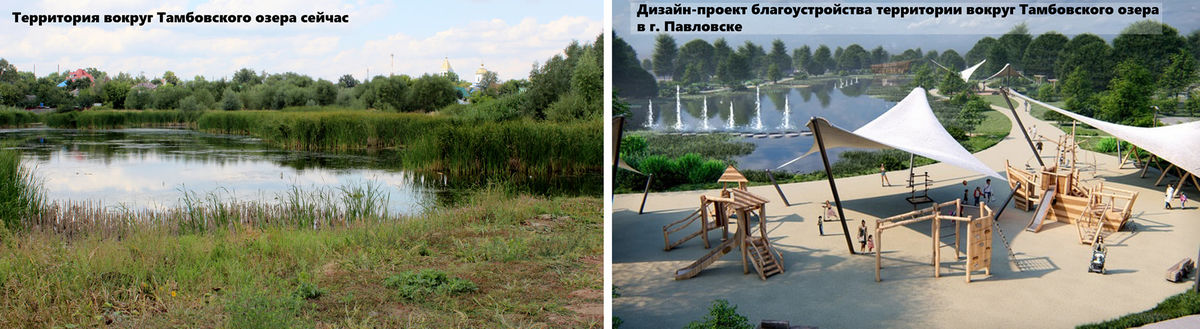 Подрядчик выполнил 20% работ по благоустройству «Тамбовского озера» в Павловске - фото 1
