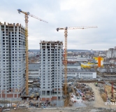 Ход строительства дома 3,4 в ЖК Лето на Титова -