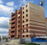 Ход строительства дома 4, секция В в ЖК Запрудный -