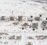 Ход строительства дома 7 в ЖК Голос Притяжение -