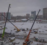 Ход строительства дома 5, секция 2.7, 2.8, 2.9, 2.10 в ЖК Красное Яблоко -