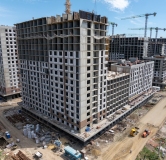 Ход строительства дома Литер 2, квартал 1.4 в ЖК Первое место -