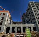 Ход строительства дома 6 к2, ГП-12 (2 этап) в ЖК Айвазовский (Айвазовский City) -