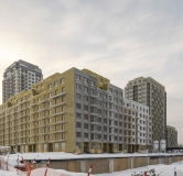 Ход строительства дома № 4, корпус 4 (ГП-10) в ЖК Октябрьский на Туре -