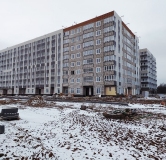 Ход строительства дома 1 в ЖК Миловские Просторы -