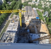 Ход строительства дома 26, секция 5 в ЖК Б-26 -