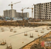 Ход строительства дома 2 этап, Корпус D в ЖК Квартал Заречье -
