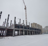 Ход строительства дома 47б, секция А в ЖК Южный сити -