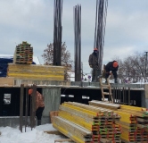 Ход строительства дома 1 в ЖД Парковый -