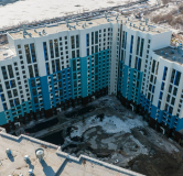 Ход строительства дома 2 в ЖК Самоцветы -