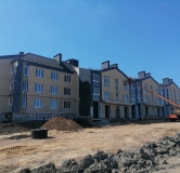 Ход строительства дома № 1 в ЖК Славяноград -