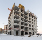 Ход строительства дома корпус 3 в ЖК Счастье в Кольцово -