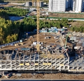 Ход строительства дома 25, корпус 1 в ЖК Хито -