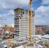 Ход строительства дома 6 в ЖК Толк Медный -