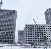 Ход строительства дома 1, 2, 3, 4 в ЖК Сибирская Калина -