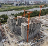 Ход строительства дома ГП-7 в ЖК Айвазовский City -
