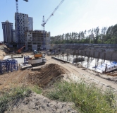 Ход строительства дома 3 этап секции 6,7 в ЖК Бунин -