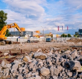 Ход строительства дома 1-3, 1 этап в ЖК Гранат -