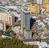 Ход строительства дома секция 2, 2.1 в ЖК Пульсар -