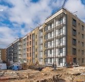 Ход строительства дома 7.8 в ЖК Парадный Ансамбль -