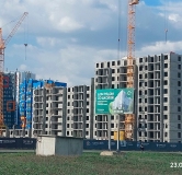 Ход строительства дома 75 в ЖК Радужные дворы -