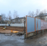 Ход строительства дома 6 в ЖК Альфа дом на Оборонщиков -