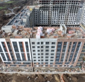 Ход строительства дома Литер 2, квартал 1.10 в ЖК Первое место -