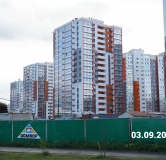 Ход строительства дома 51 А в ЖК Дружный -