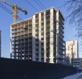 Ход строительства дома 1 в ЖК Страна.Энтузиастов -