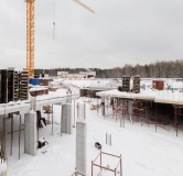 Ход строительства дома 55а, 1.1 этап в ЖК Грин Парк. Новые кварталы -