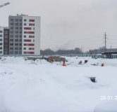 Ход строительства дома 3.5 в ЖК Кантри -