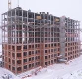 Ход строительства дома 1б в ЖК Семейный квартал Флагман (Наши Баташи-5) -