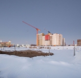 Ход строительства дома 54 в ЖК Счастье в Кольцово -