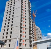 Ход строительства дома 3-1 в ЖК Новелла -