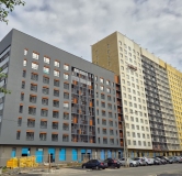 Ход строительства дома 1 в ЖК Тихий Центр-4 -