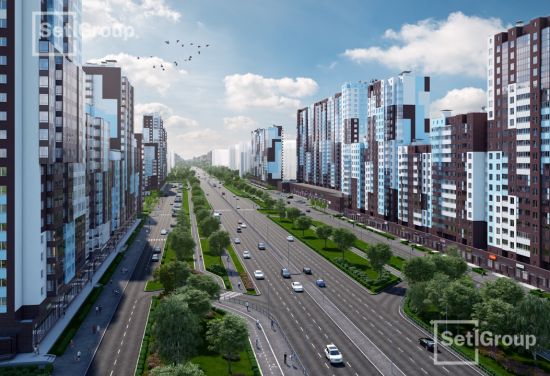 Дом корпус 1, участок 2 в ЖК Чистое небо