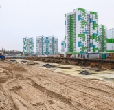 Ход строительства дома Позиция 38 в ЖК Озерки -