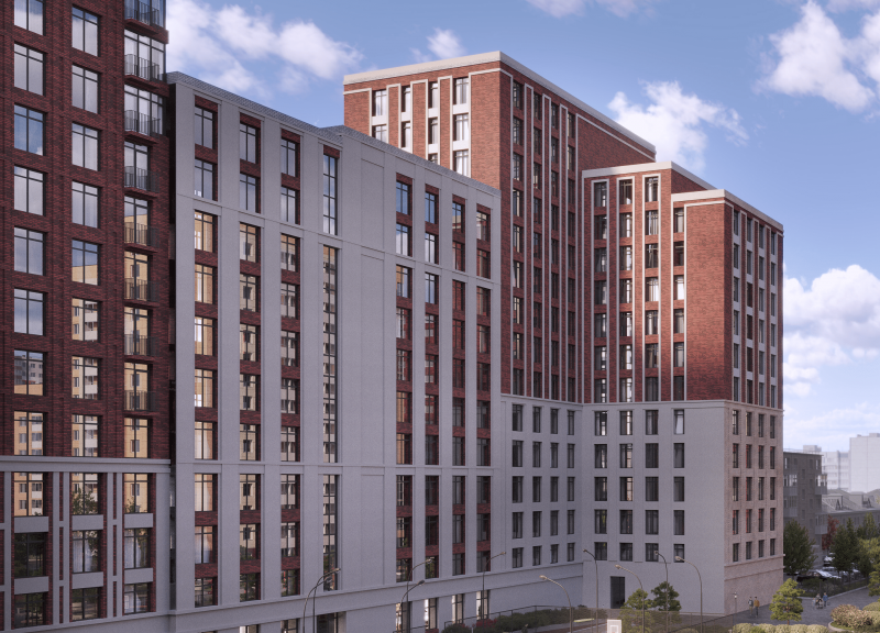 Дом секция 1.2 в ЖК 19/56. Кварталы Телецентра - фото 1