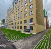 Ход строительства дома 1.3 в ЖК Патриот -
